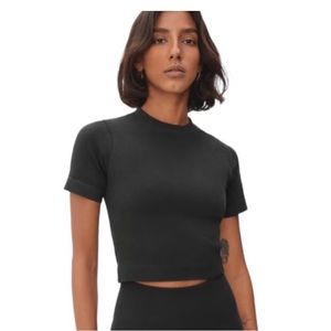 Everlane Seamless Crop Tee M/L